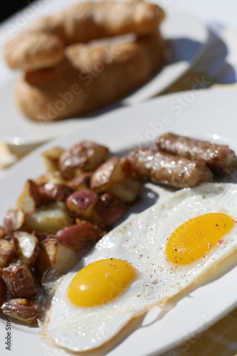 Fried Eggs, Hashbrowns and ...