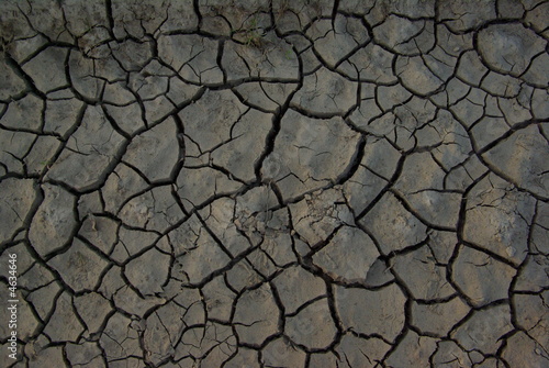 Cracked deserted clay texture background of details