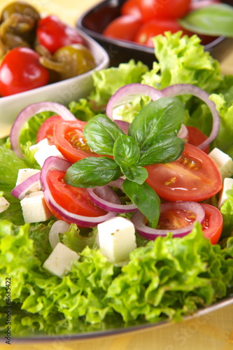 Fresh vegetarian salad #4635422
