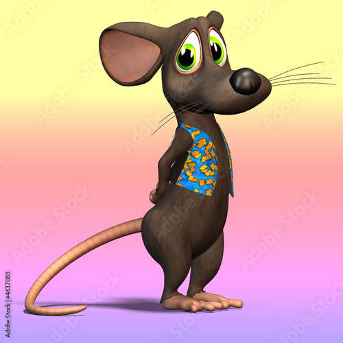 Foto Cartoon Mouse or Rat #05