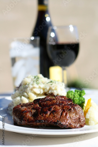 Beef and Garlic Mashed Pota...