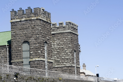Prison Block House Towers - Mt Eden Prison Auckland New Zealand