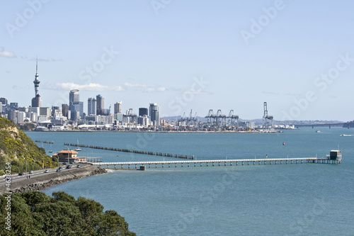 Auckland City & Container Wharf