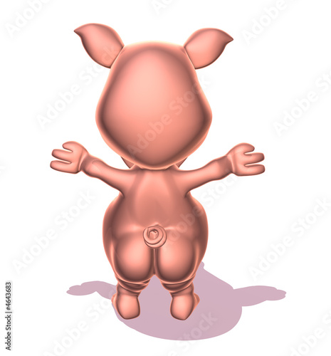 Canvastavla Cochon