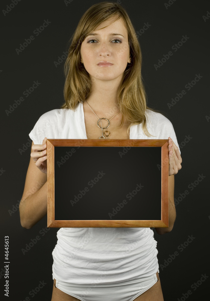 Frame in hands Frame in hands
