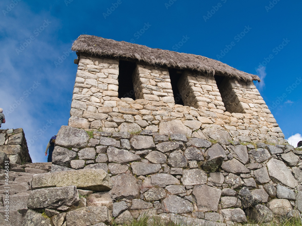 Machu Picchu guardhouse