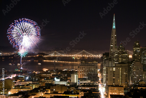 San Francisco fireworks