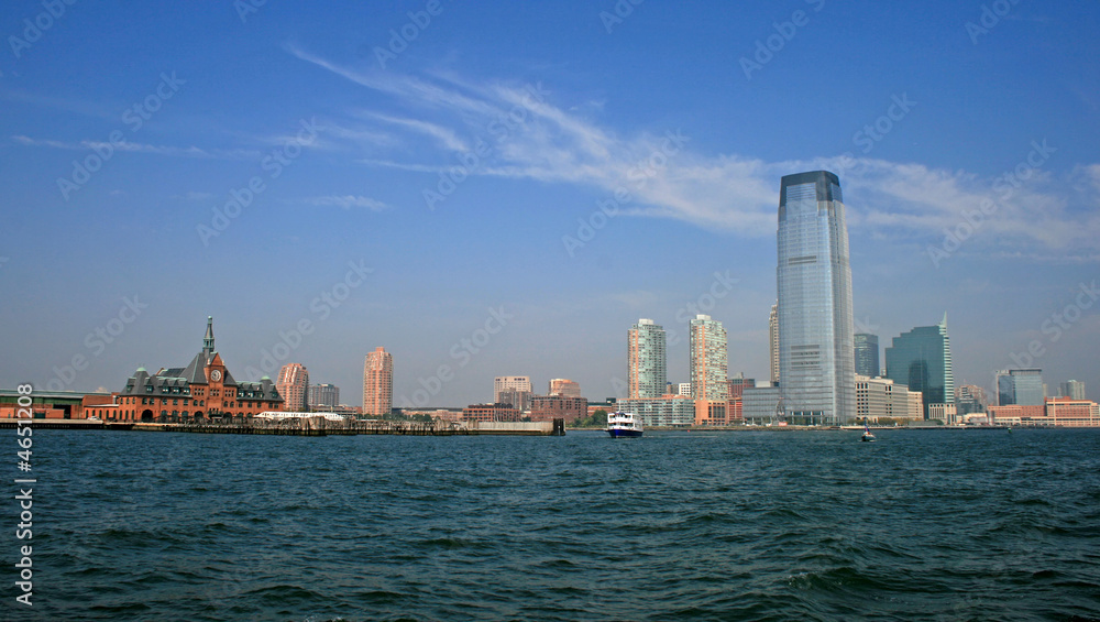 The Jersey City skyline