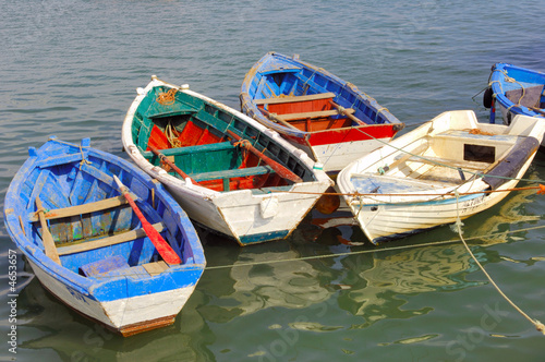 Portugal, Algarve, Tavira: Fishing boat
