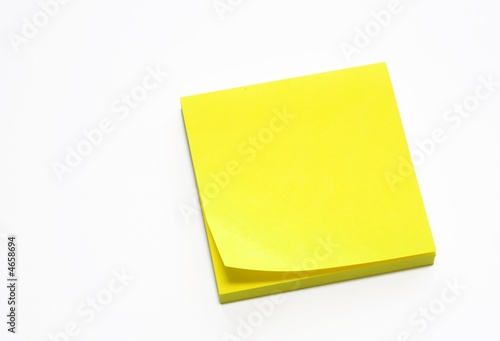 Yellow note pad