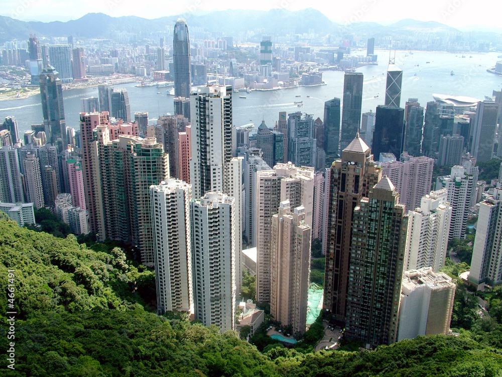 Naklejka premium Hong Kong Central