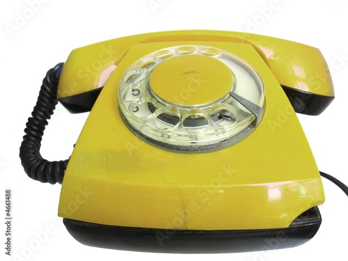 yellow phone