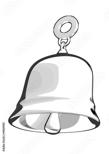  toon style bell - VECTOR