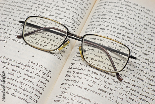 Spectacles and the book