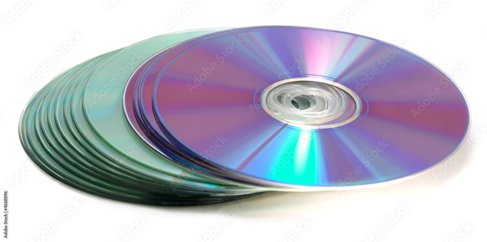 A pile of CDs A pile of CDs