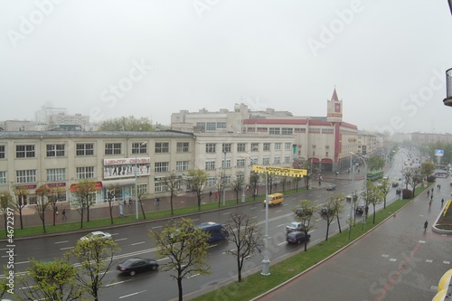 Stadtmitte Minsk, prospekt mascherawa