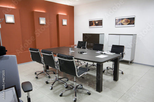 the modern office interior photo