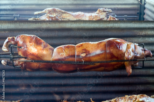 Cochon grillé