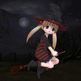 Little Hallowen Witch #02
