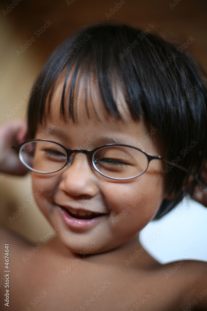 girl and glasses