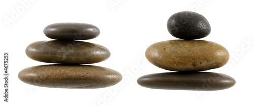 Canvas Print Galets zen