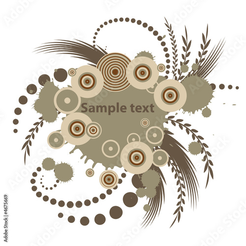 trendy vector urban grunge design