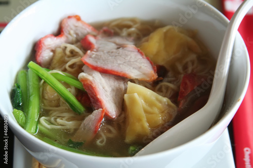 Chinese noodles soup