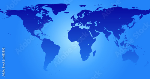 Map of the world  vector 