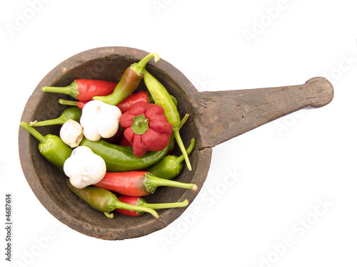 Garlic, Chilli & Peppers
