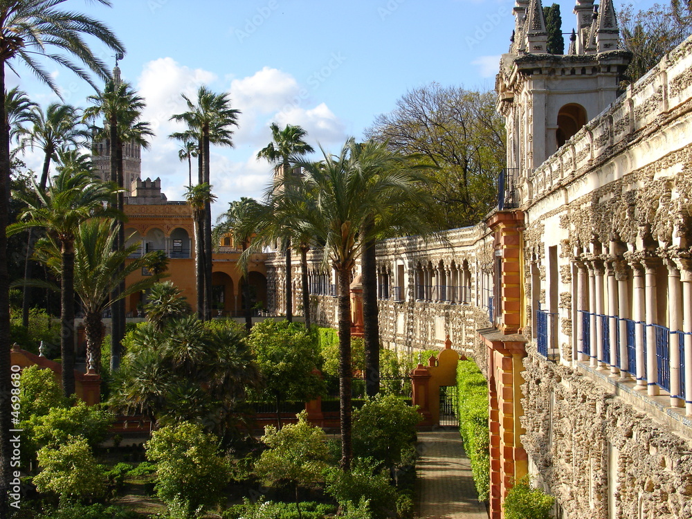 Royal Alcazar Gardens Seville