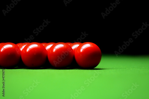 Canvastavla snooker balls