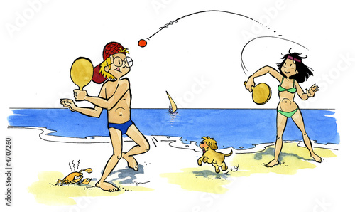 Ados à la mer