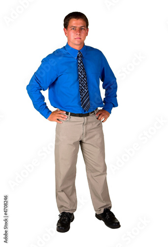 business man standing
