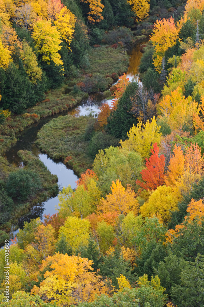 Autumn Porcupine Mountains