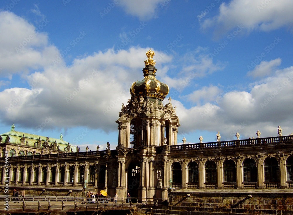 Dresden: Blick auf Zwinger