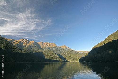 the mountain lake