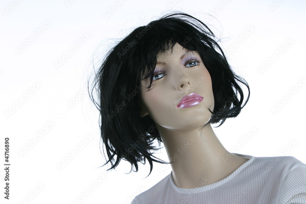 Aufblasbare Schaufensterpuppe - Kompakt, 168cm, Silber Für Bekleidungsausstellung