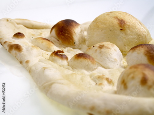 indisches naan brot aus dem tandoori ofen photo