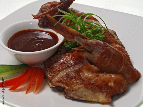 Photography chinesische hongkong ente mit hoisin sauce