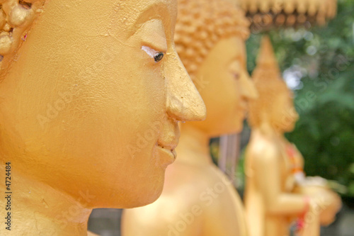 Golden Buddhist Statue