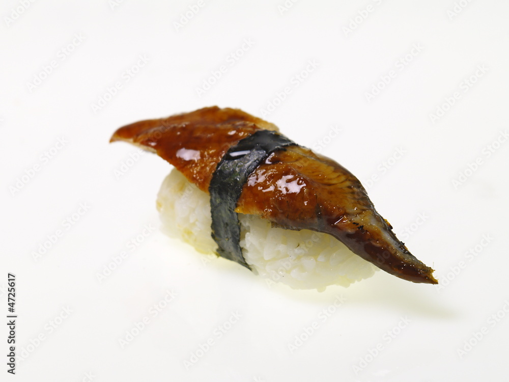 aal nigiri sushis japanische häppchen aal nigiri sushis japanische häppchen