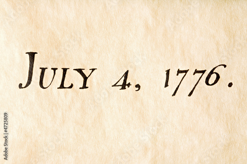 fourth of july 1776