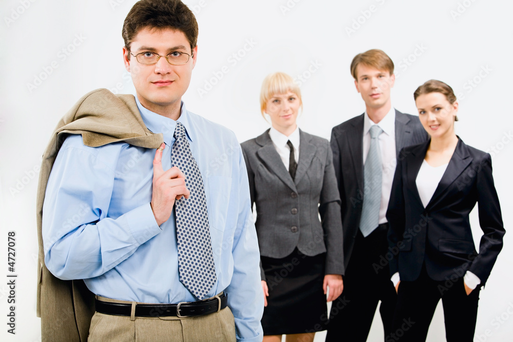 Confident boss Confident boss