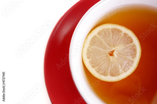 Lemon tea - close up