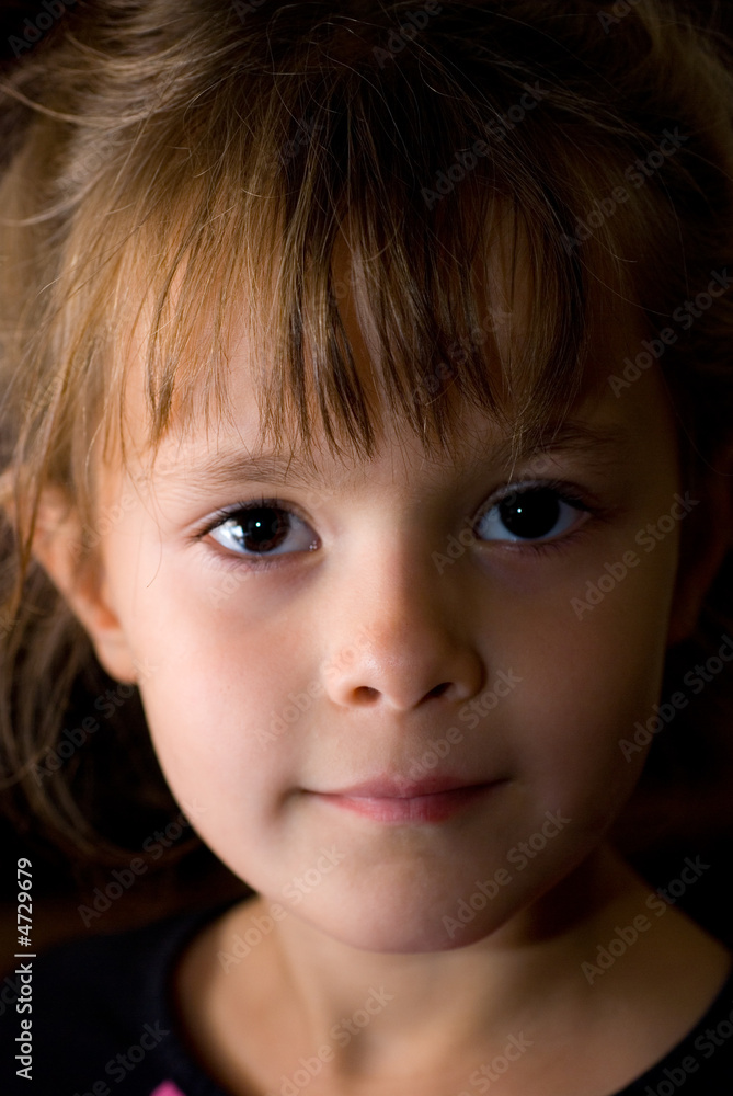 portrait, enfant, portrait, enfant,