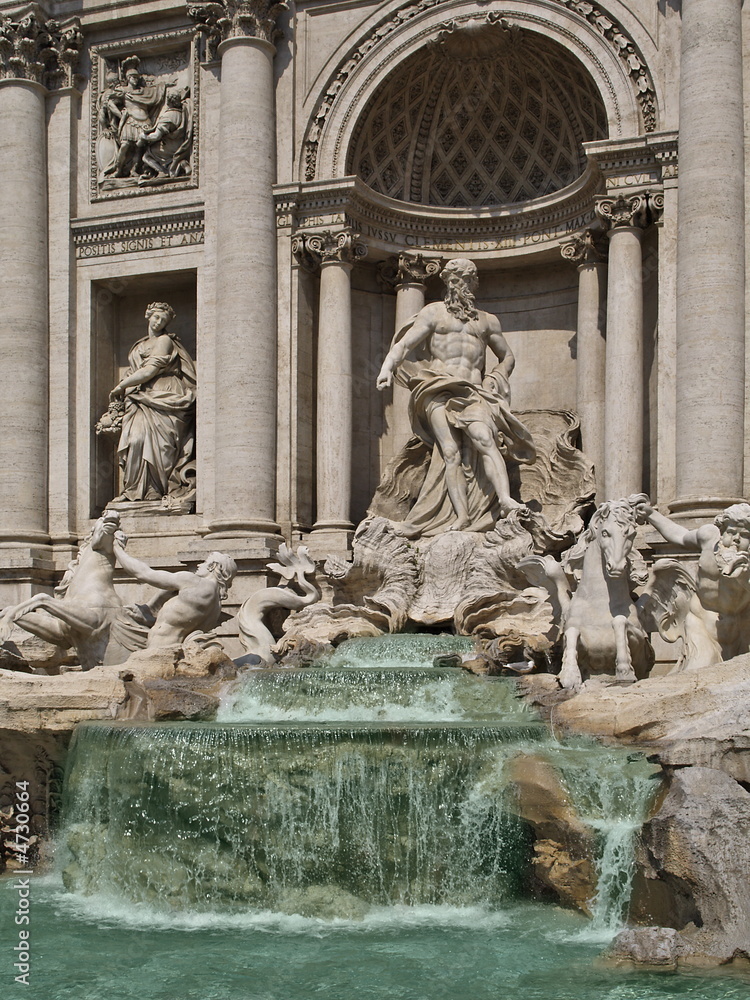 trevi brunnen in rom