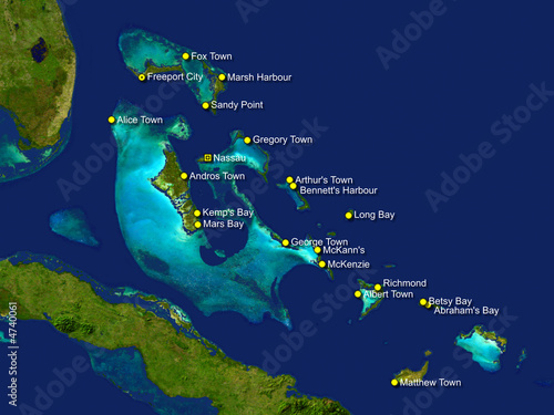 bahamas map