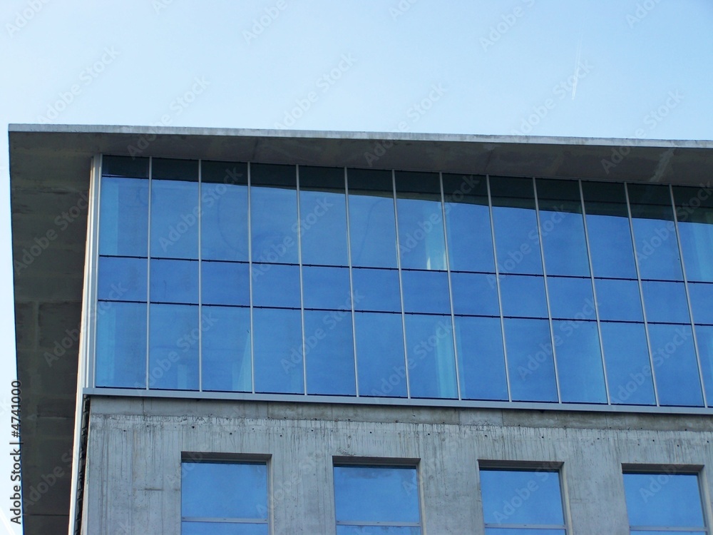 Fototapeta premium verre et beton