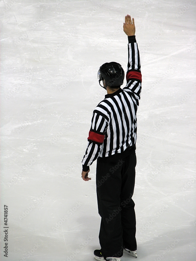 Fototapeta premium hockey referee