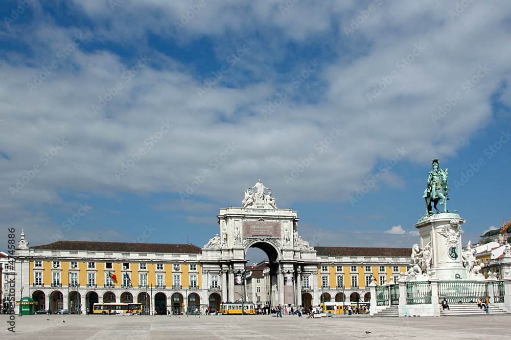 Fototapeta premium Praca do Comercio, Lisbon square